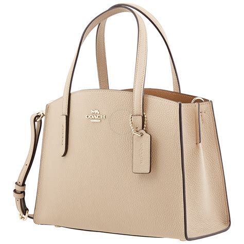 coach beige handbags